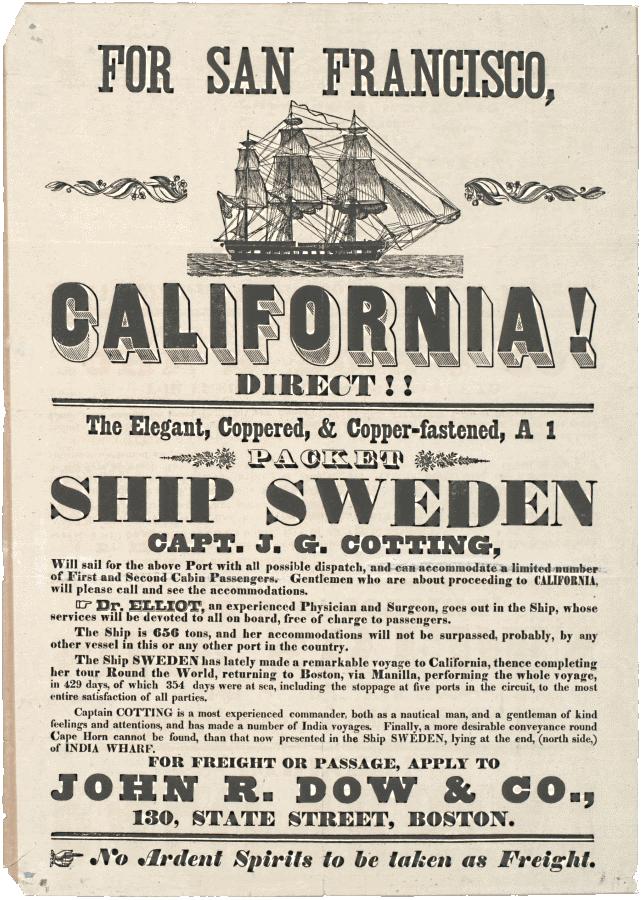 Ship Queen advertisement
