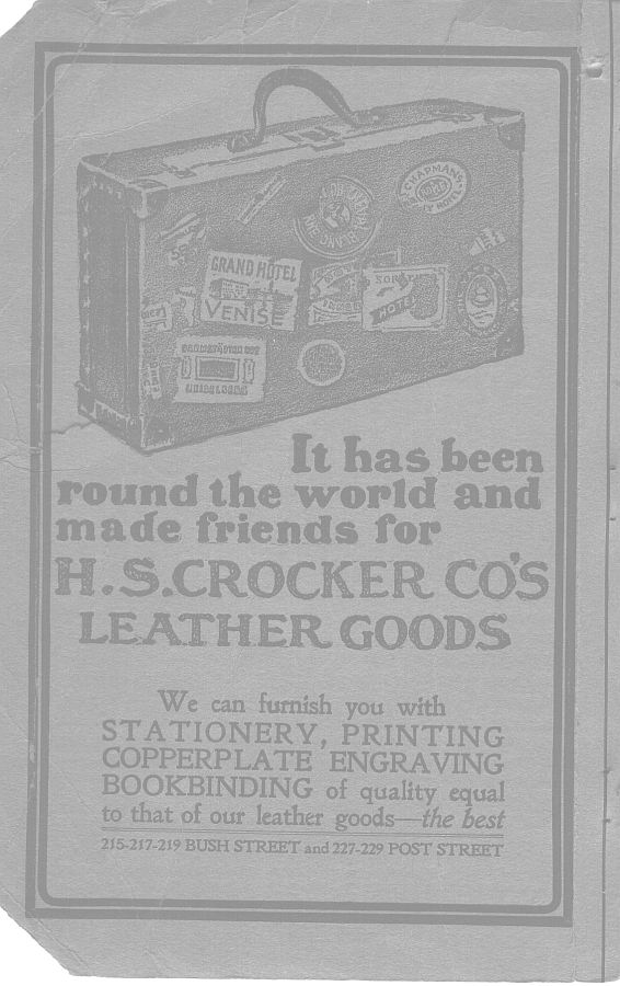 a page from the 1903 San Francisco telephone directory