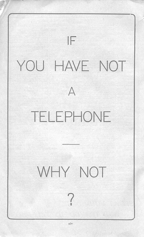 a page from the 1903 San Francisco telephone directory