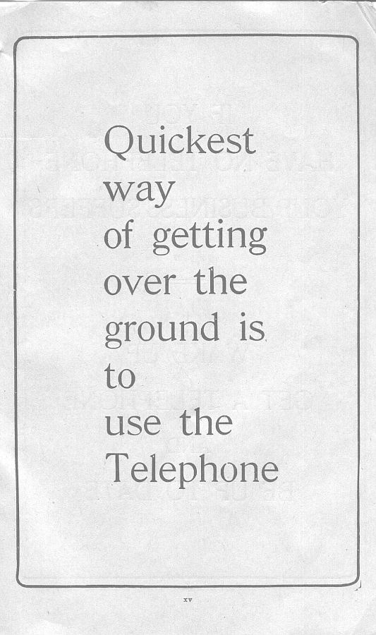 a page from the 1903 San Francisco telephone directory