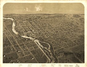 Niles, Michigan, circa 1868