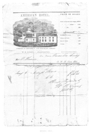 image of Hotel Bill