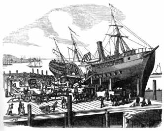 The Steamer Has Arrived.